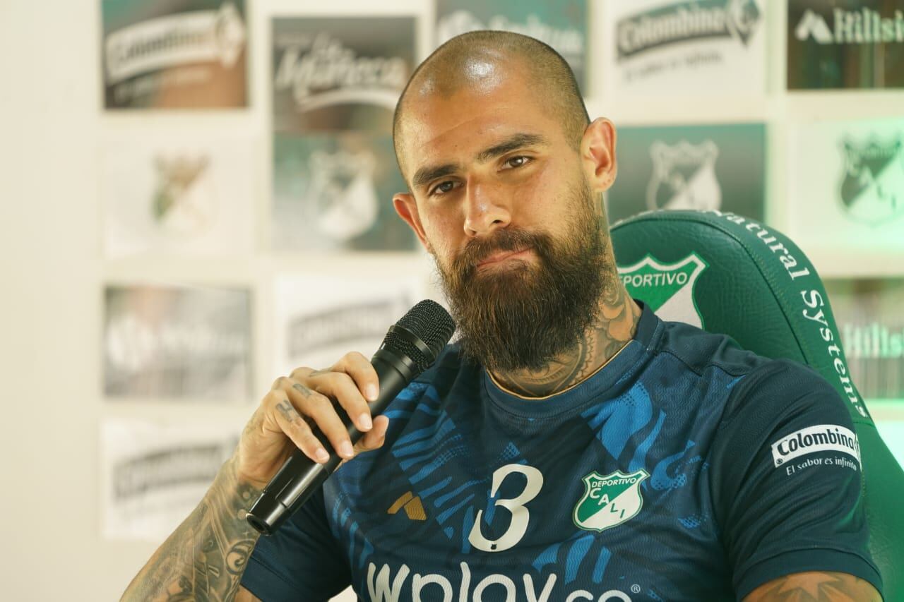 Juan Sebastian Quintero. Jugador del Deportivo Cali. Foto Jorge Orozco / El País.