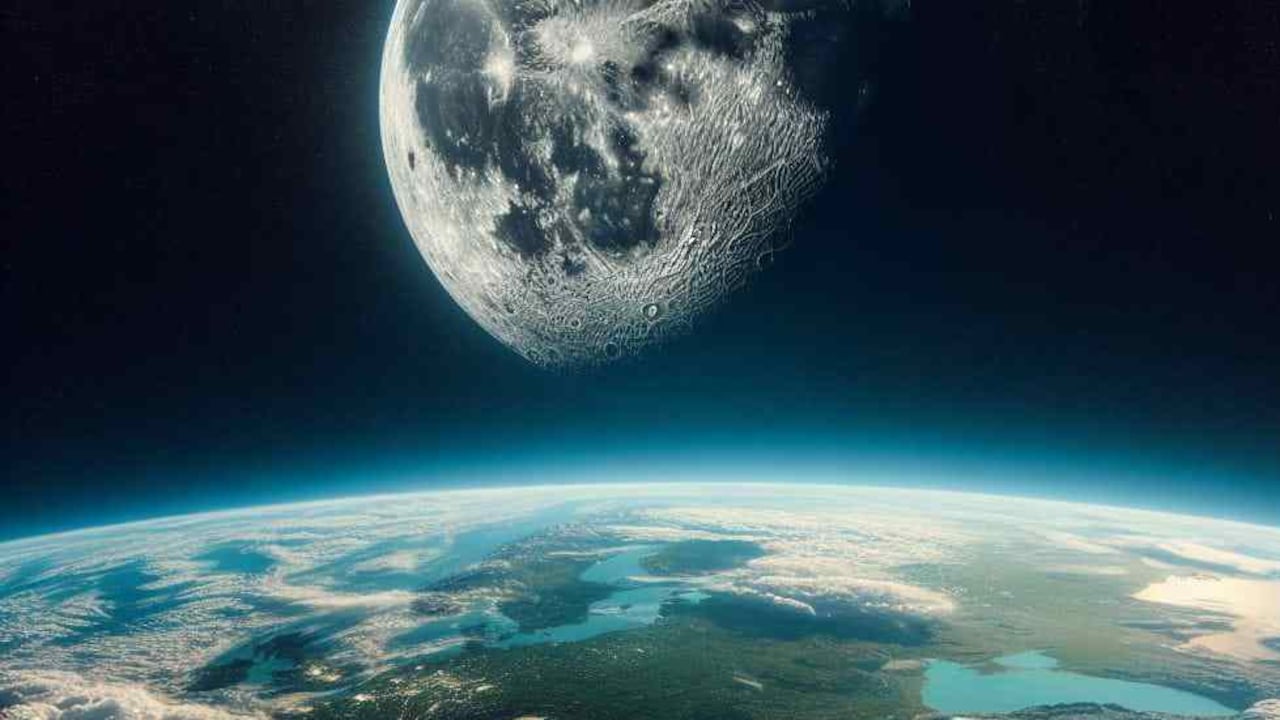 Estudio científico revela que la Luna está reduciendo su tamaño.