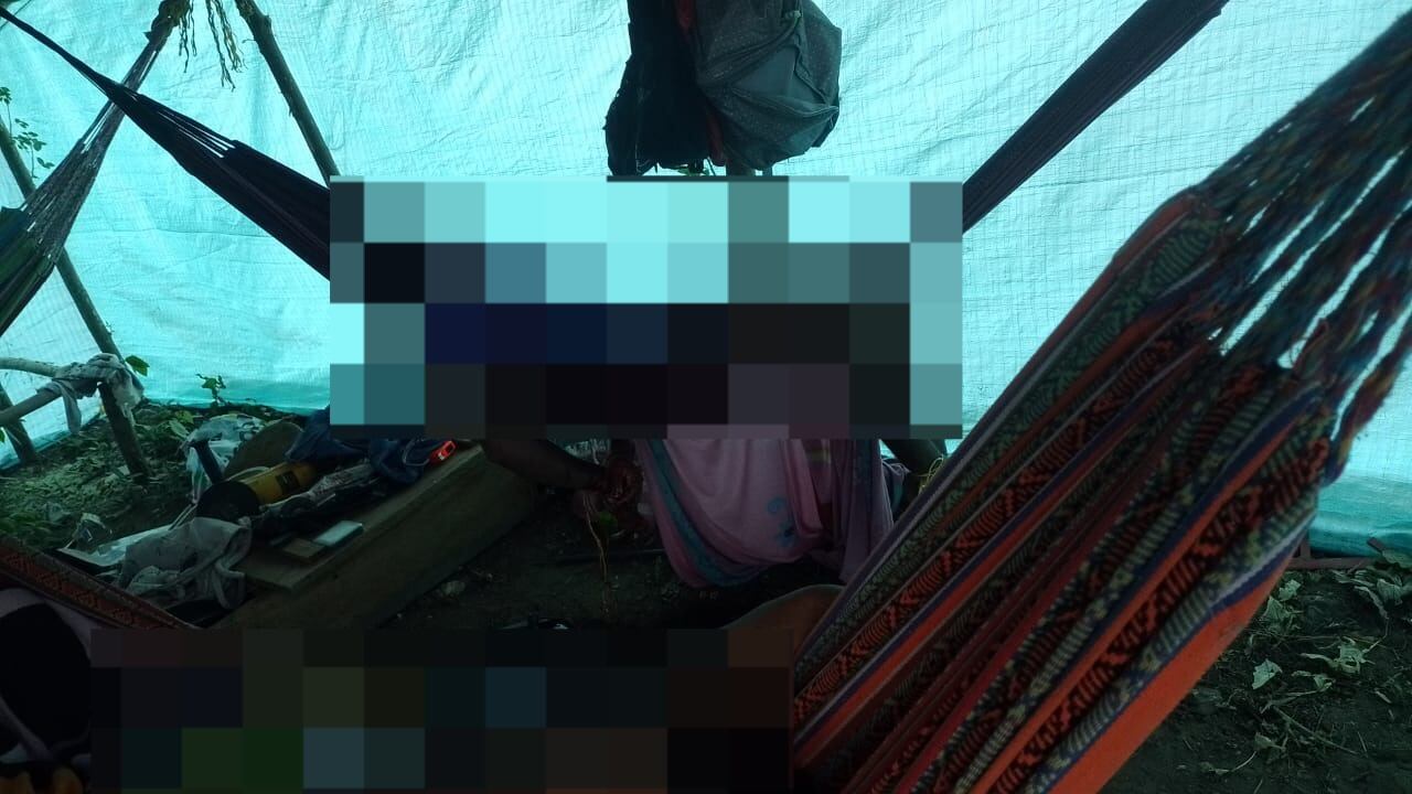 Las víctimas fueron asesinadas sobre las hamacas, atadas de las manos