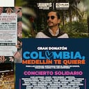 Eventos e iniciativas para recaudar fondos para los damnificados del terremoto en Colombia