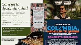 Eventos e iniciativas para recaudar fondos para los damnificados del terremoto en Colombia