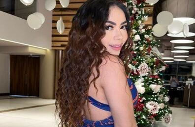 Daneidy Barrera, Epa Colombia, presumió sus zapatillas de Dolce & Gabbana