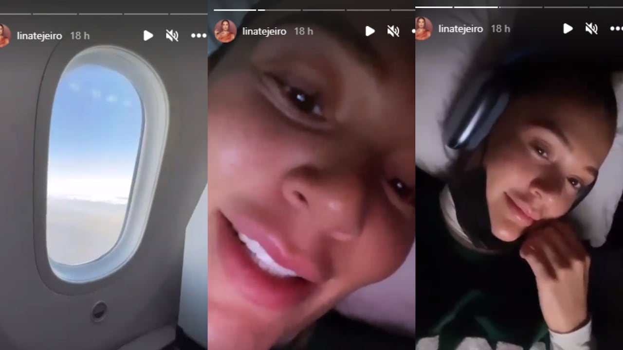 Lina Tejeiro llegó a Londres para participar en un proyecto profesional, según comentó la actriz en sus redes sociales.