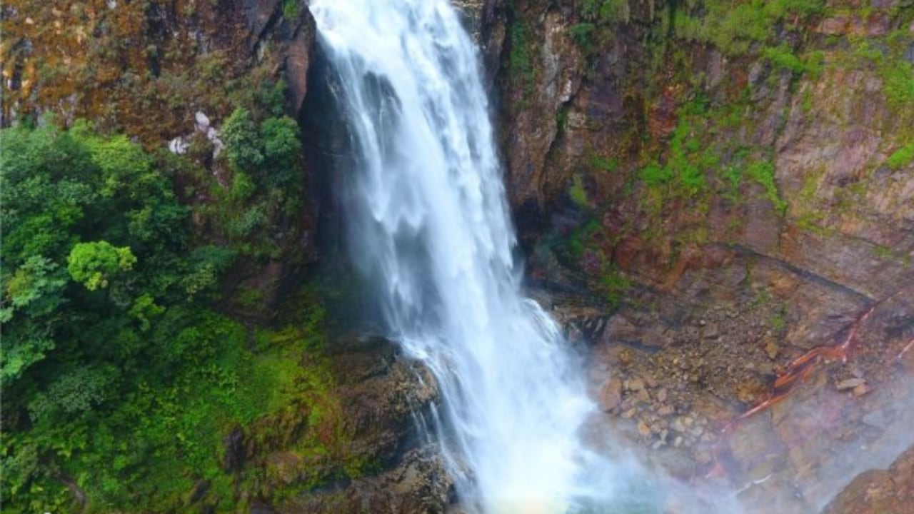 Esta es la cascada más alta de Boyacá.