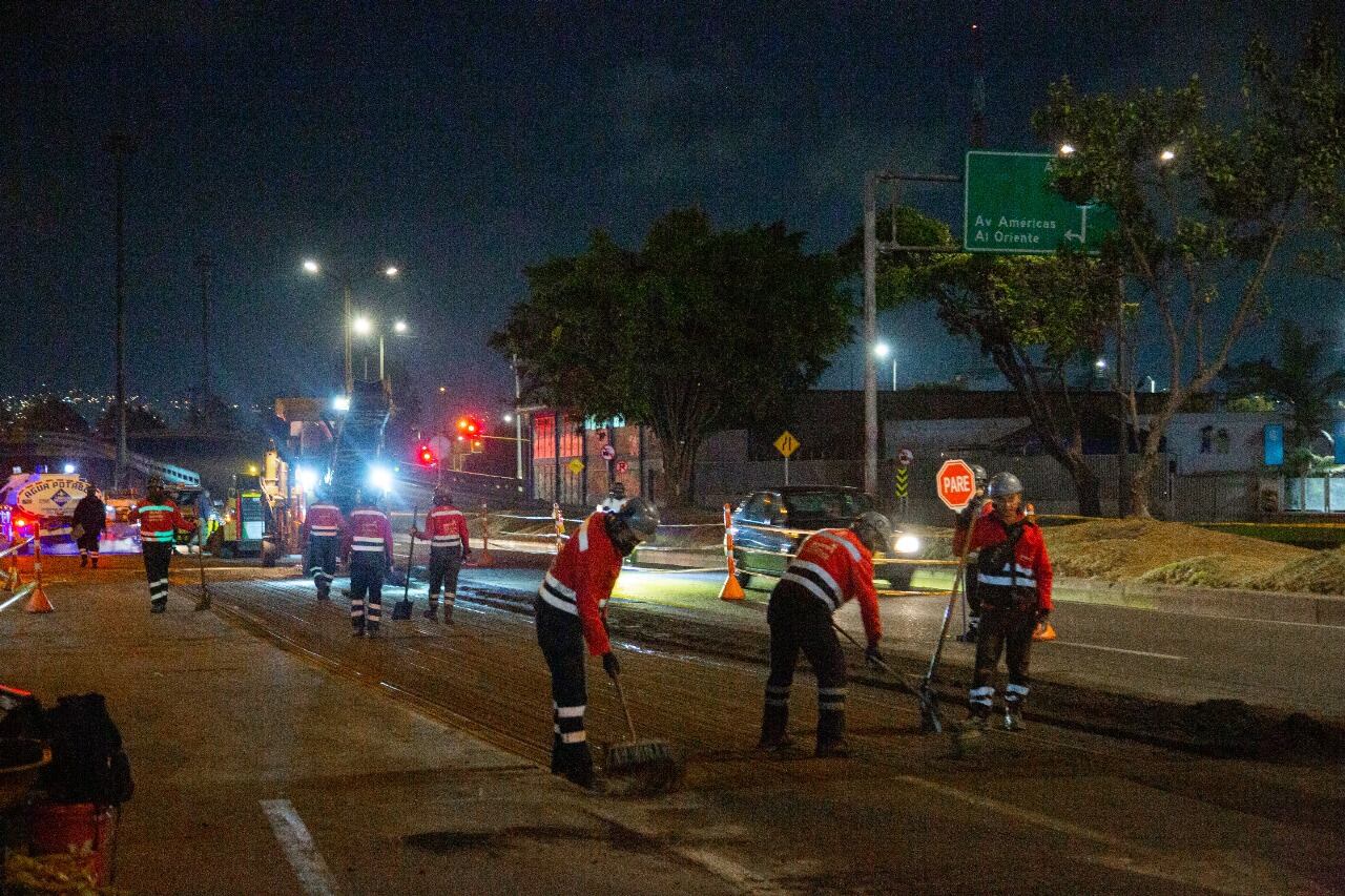 Recuperación de la malla vial en Bogotá
