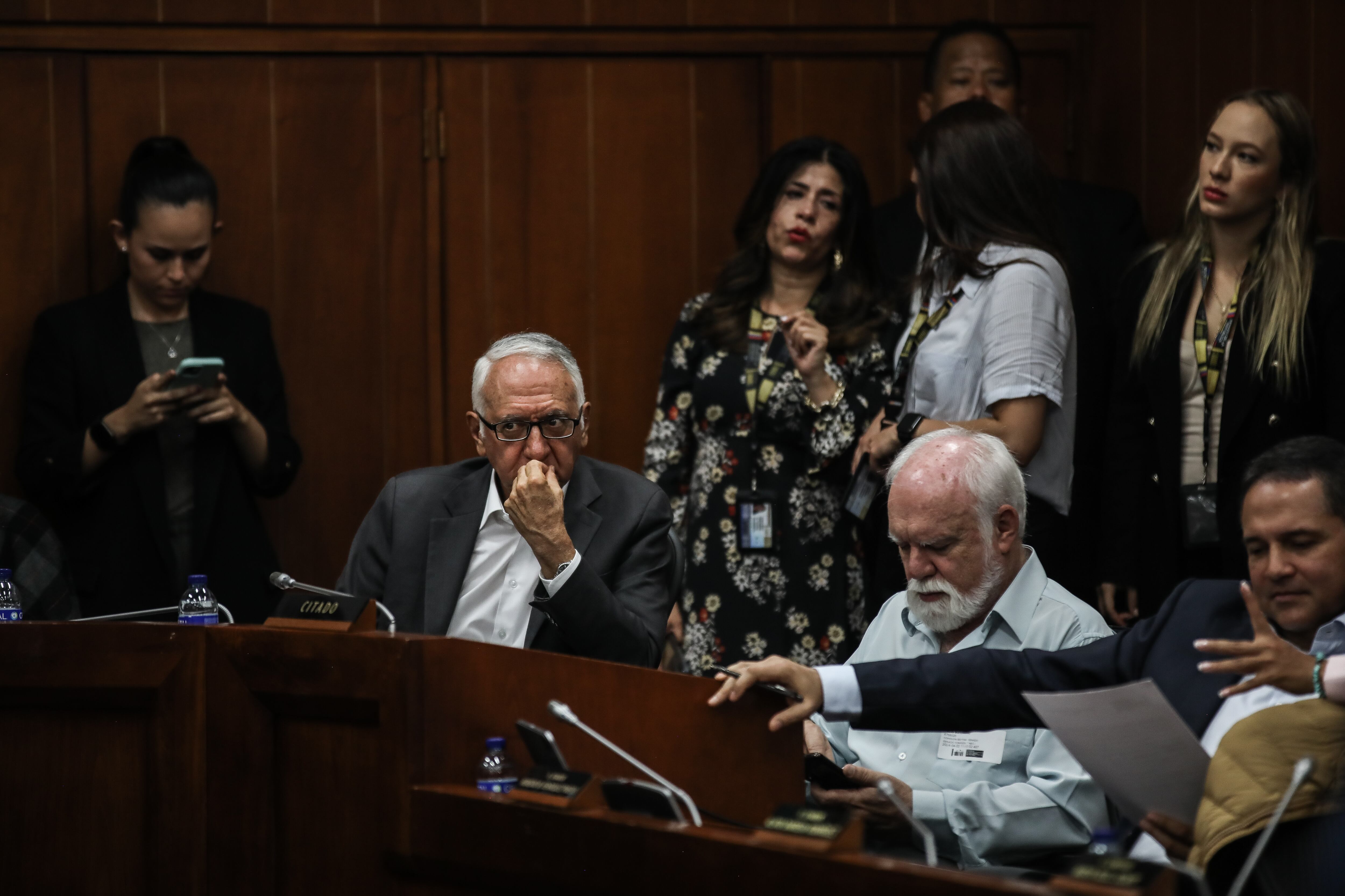 Ministro de Salud Guillermo Alfonso Jaramillo, Director de Adres Félix León Martínez