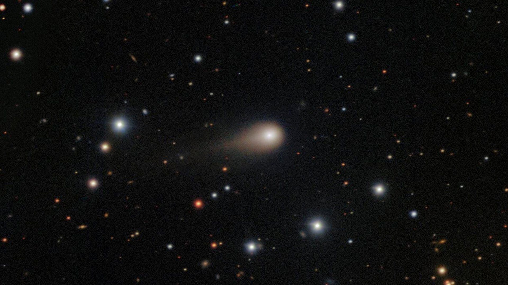 Imagen reciente del cometa interestelar 3I/ATLAS.