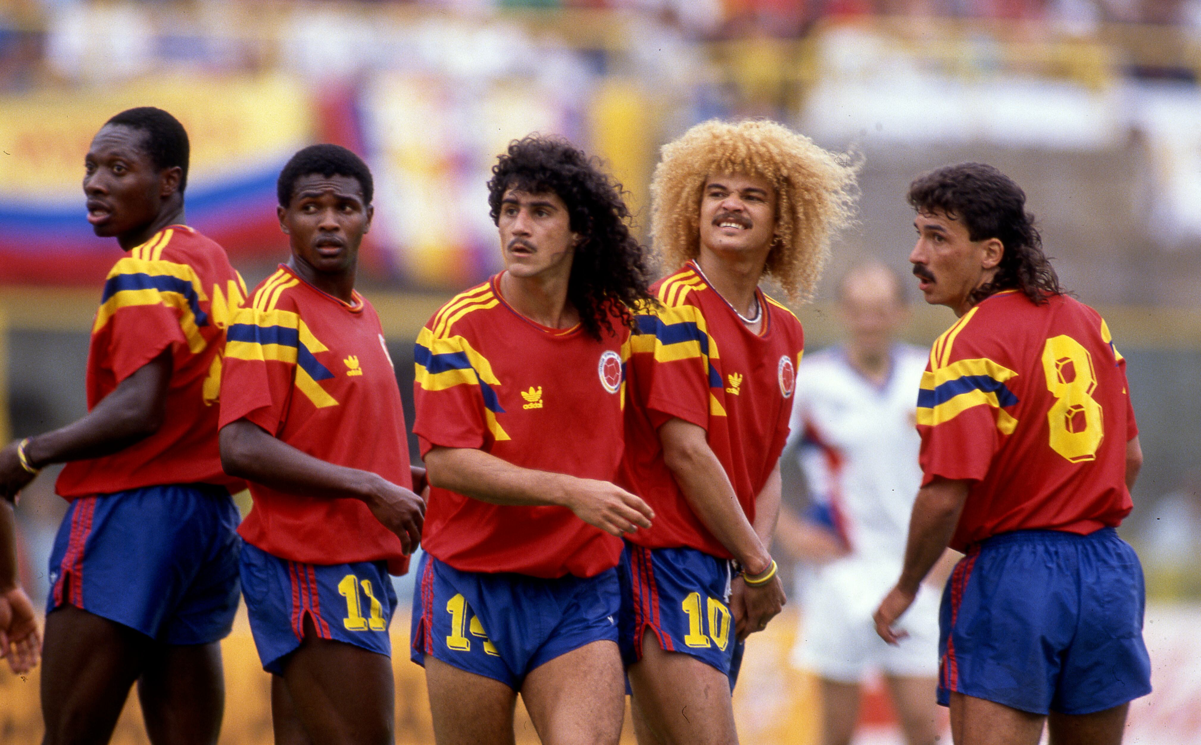 Jugadores de la Selección Colombia de los 90