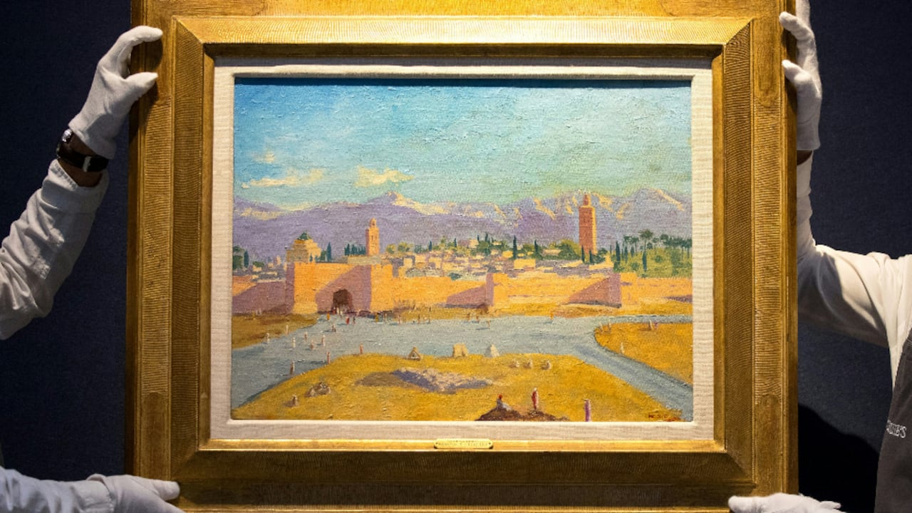 'Torre de la mezquita de Kutubía' de Winston Churchill será subastada.