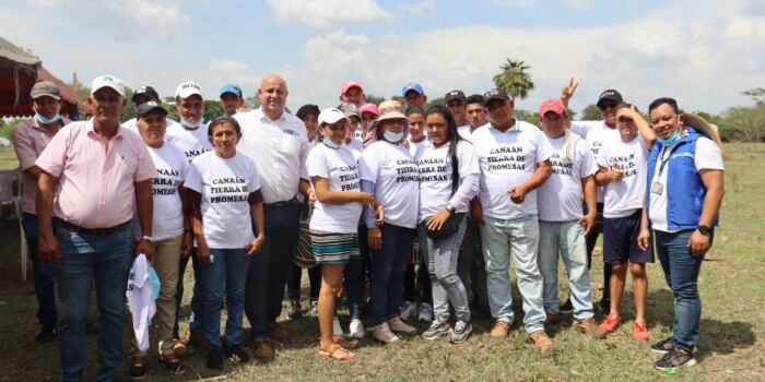 Tras un proceso de casi ocho años, la Unidad para las Víctimas realizó el cierre del sujeto de reparación colectiva de la vereda el Canaán en Chibolo (Magdalena).