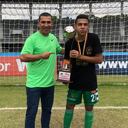 Víctor Hugo Aristizábal y su hijo.