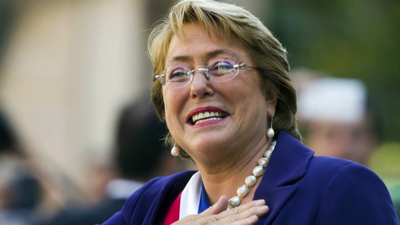 Michele Bachelet, presidenta de Chile. Foto: Archivo DINERO.