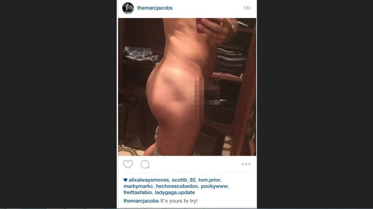 La foto publicada por Marc Jacobs en Instagram