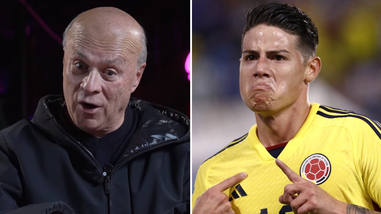 Carlos Antonio Vélez considera que es errado pensar que James es el mejor futbolista colombiano de la historia.