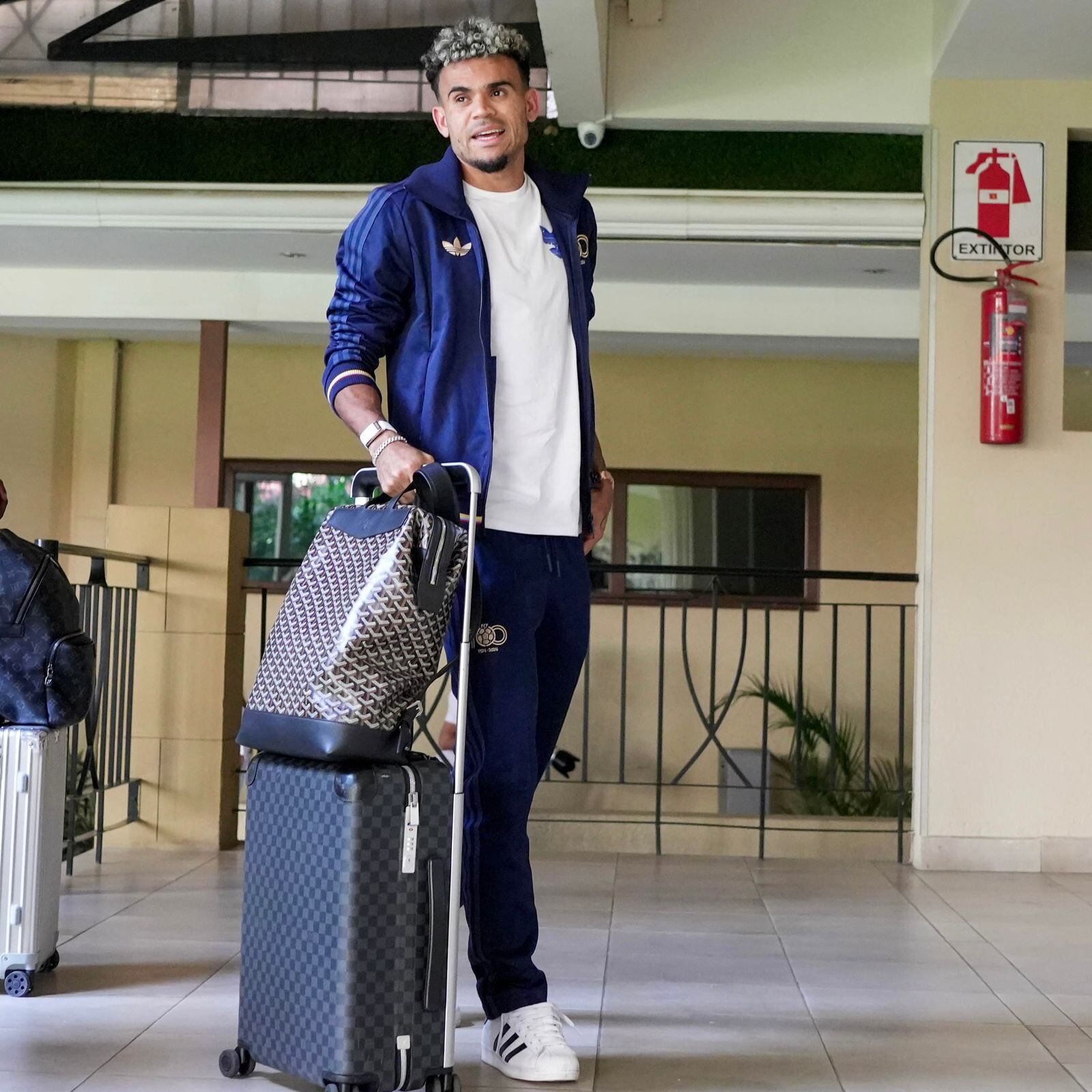 Así llegó Luis Díaz a la concentración en Bolivia