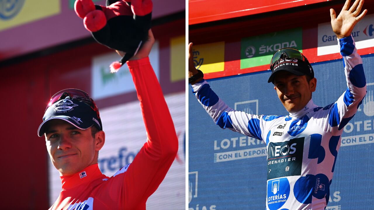 Evenepoel y Carapaz