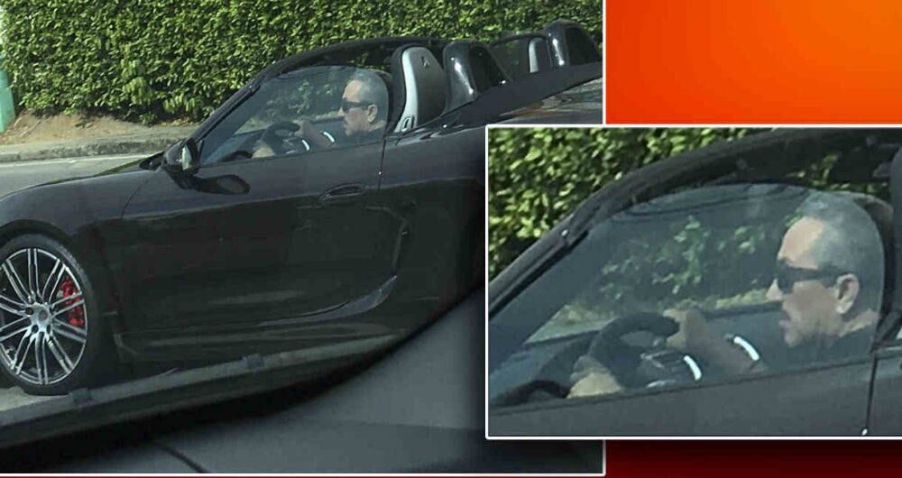 El Porshe en el que Hugo Aguilar pasea por Bucaramanga