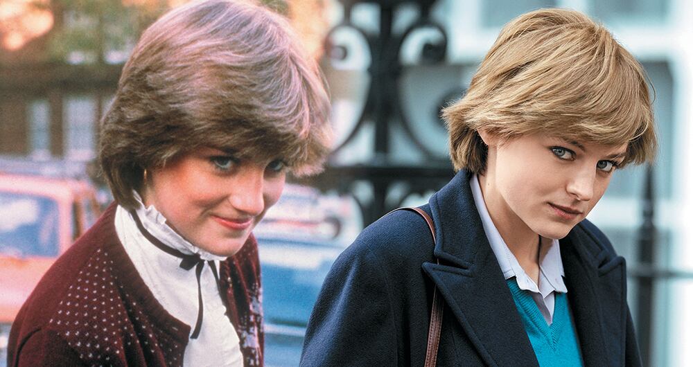 Emma Corrin interpretó a la princesa Diana de Gales en la cuarta temporada. Es una de las interpretaciones que la actual Diana de televisión, Elizabeth Debicki, aprecia profundamente.