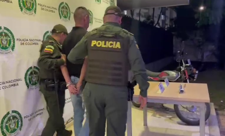 El capturado es un hombre de 37 años.