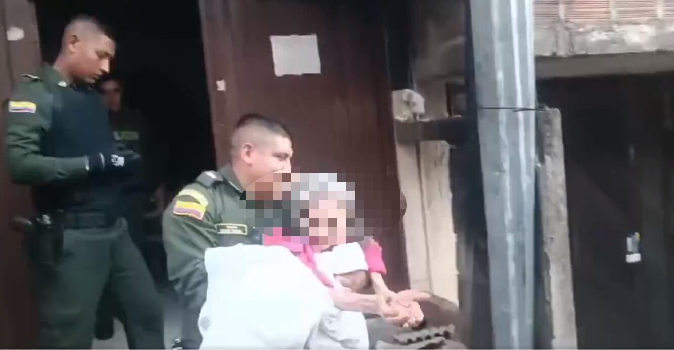 La adulta mayor presentaba desnutrición y hematomas producto de los golpes que recibía.