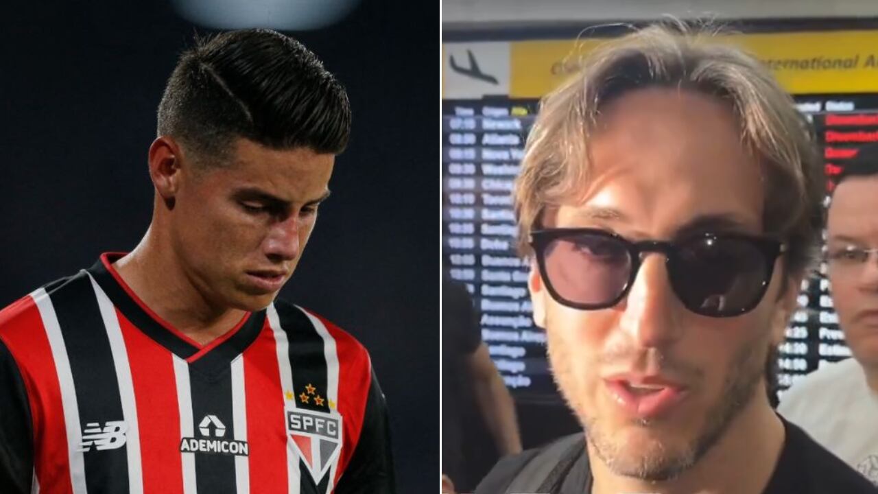 Luis Zubeldía, nuevo técnico de James Rodríguez en Sao Paulo