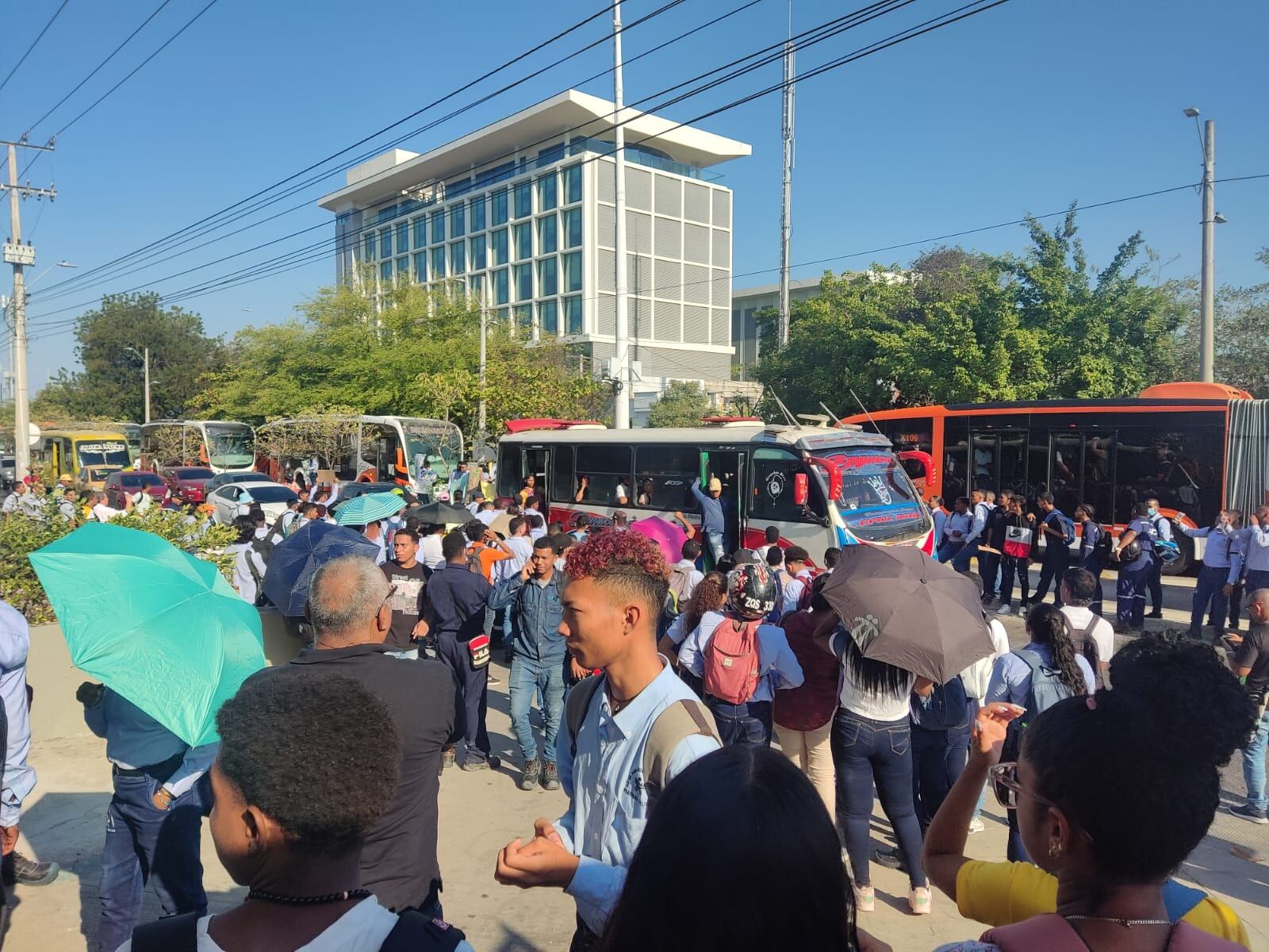 Protestas en Cartagena