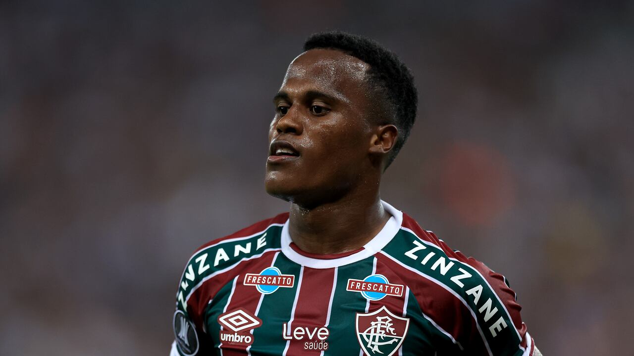 Jhon Arias se ha convertido en un baluarte para el Fluminense de Brasil.