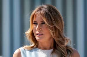 In this photo from Monday, Aug. 24, 2020, first lady Melania Trump speaks at an event celebrating the 100th anniversary of the 19th amendment which afforded the vote to women, at the White House in Washington. Mrs. Trump will step into the spotlight Tuesday to argue for a second term for her husband, President Donald Trump. (AP Photo/J. Scott Applewhite)