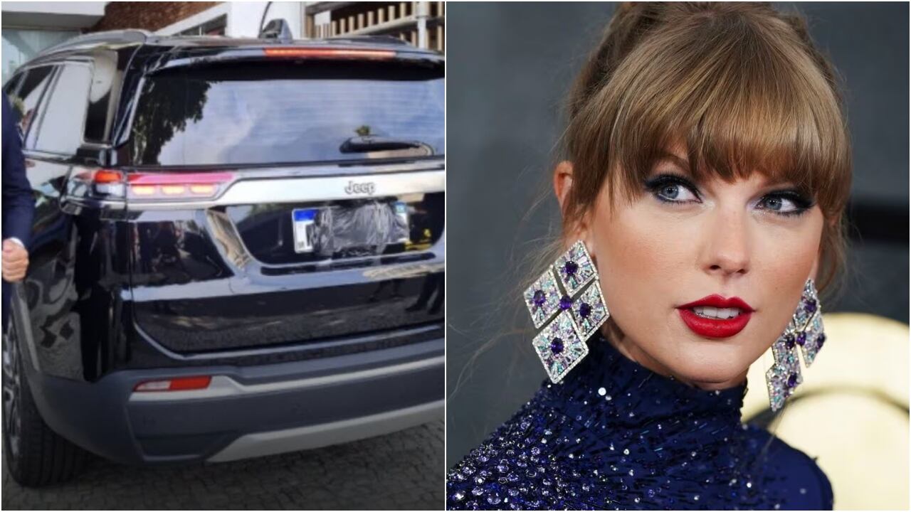 Incautan camionetas de la comitiva de Taylor Swift en Rio de Janeiro.
