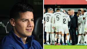 James vs. Real Madrid por LaLiga de España