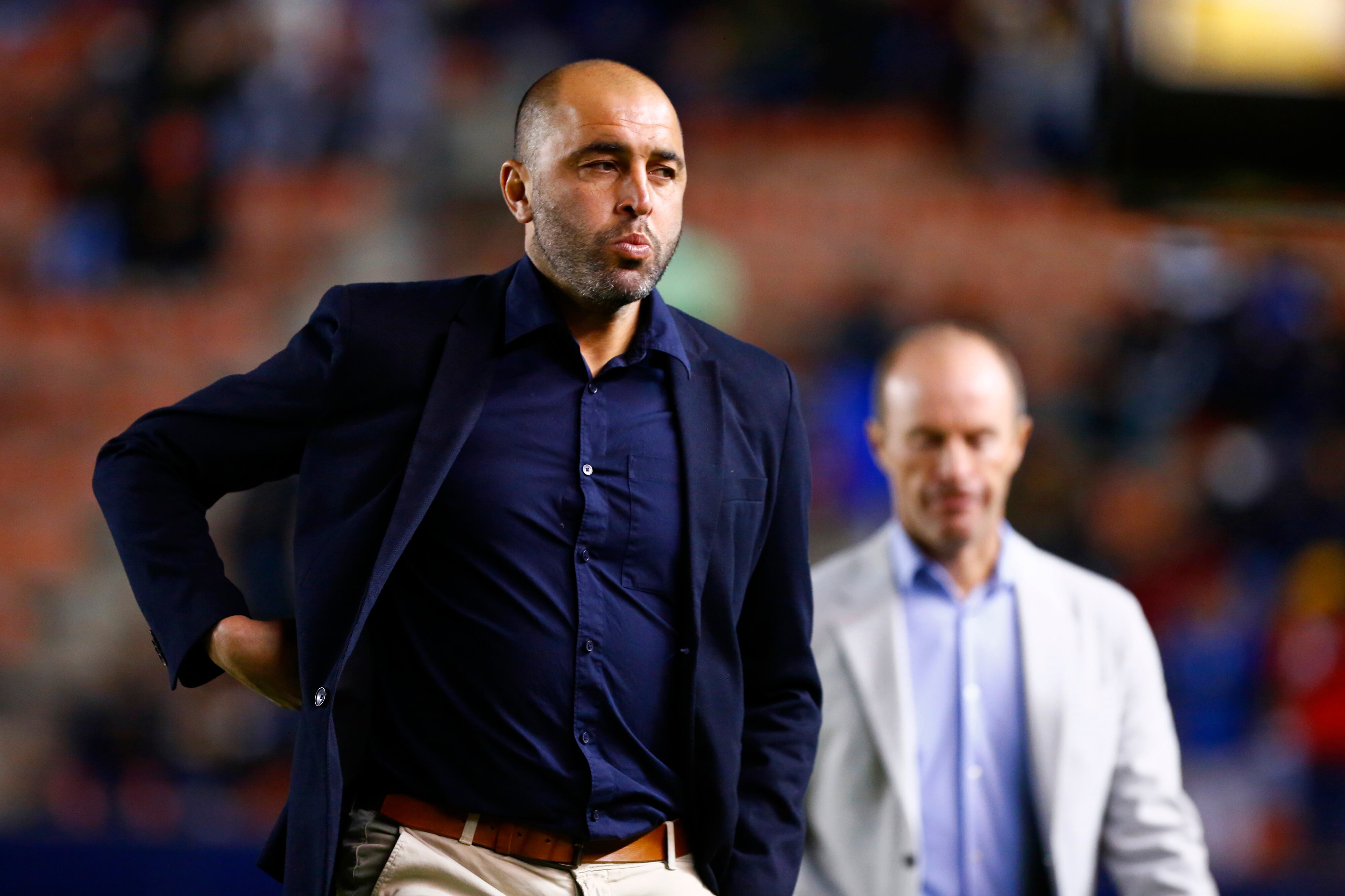 Marcelo Mendez en su época de jugador vistió los colores de Junior en Colombia