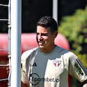 James Rodríguez sigue entrenando con Sao Paulo.