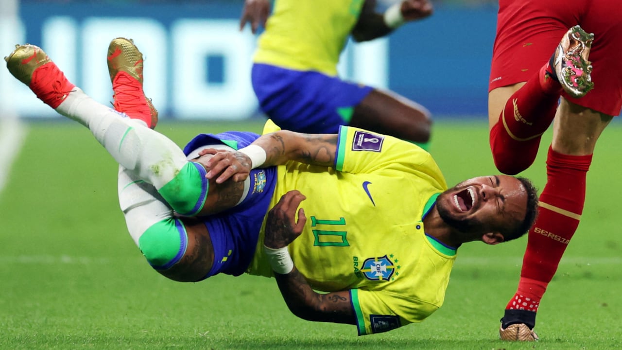 El 10 de Brasil estará afuera por los próximos dos partidos, inicialmente.