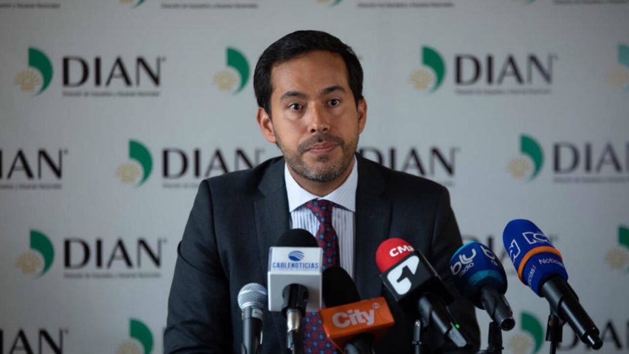 Lisandro Junco, director de Ingresos de la Dian.