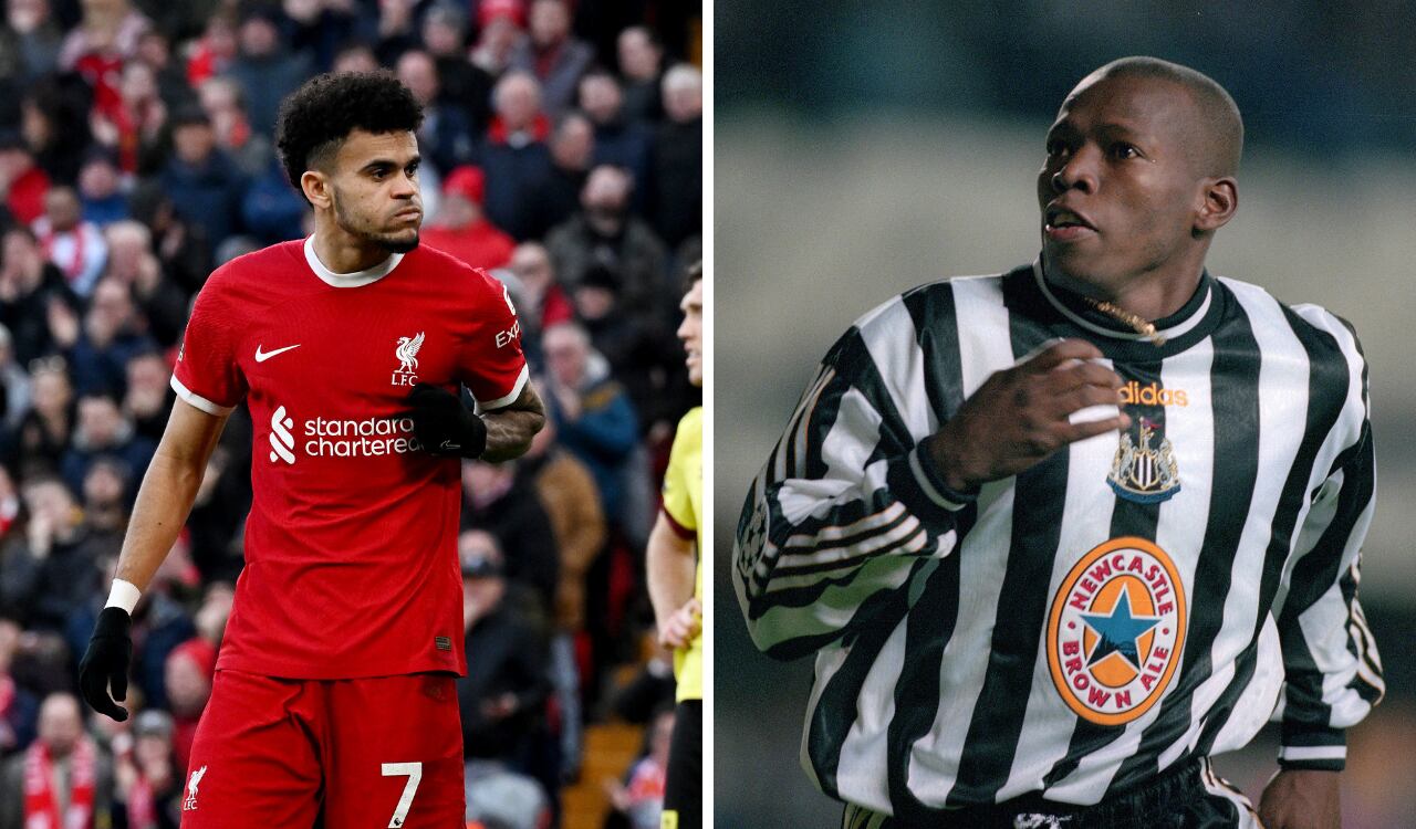 Luis Díaz y el 'Tino' Asprilla han militado en la Premier League