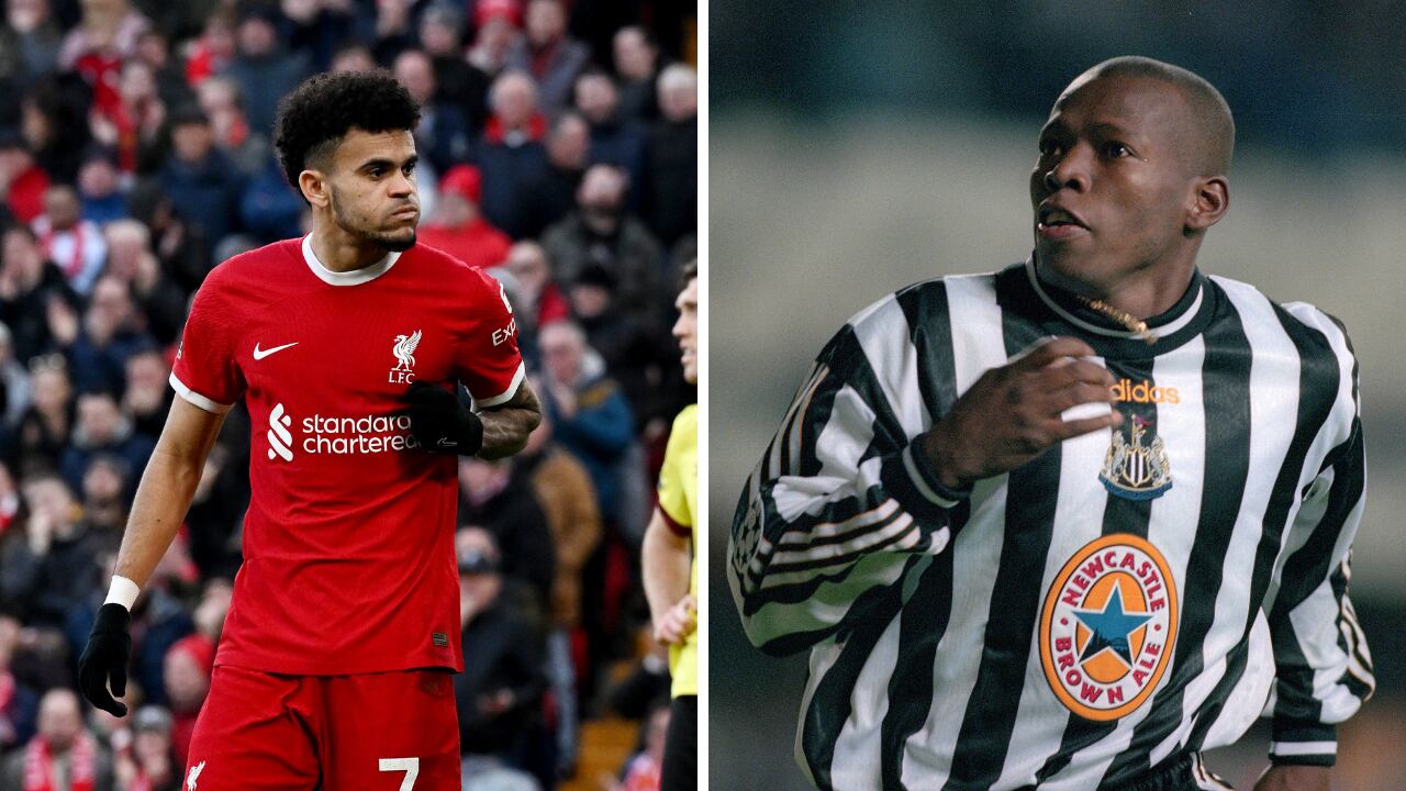Luis Díaz y el 'Tino' Asprilla han militado en la Premier League