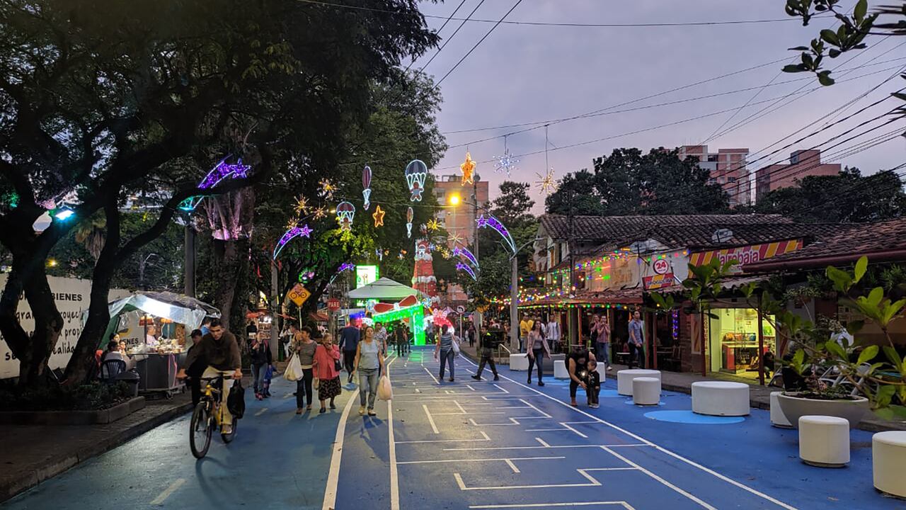 Peatonalización AMVA Valle de Aburrá