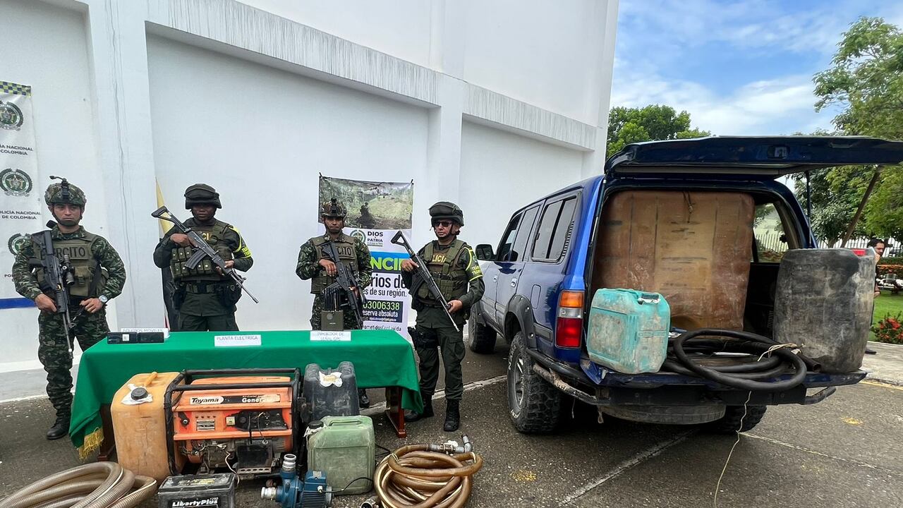 Las autoridades realizaron algunas capturas.