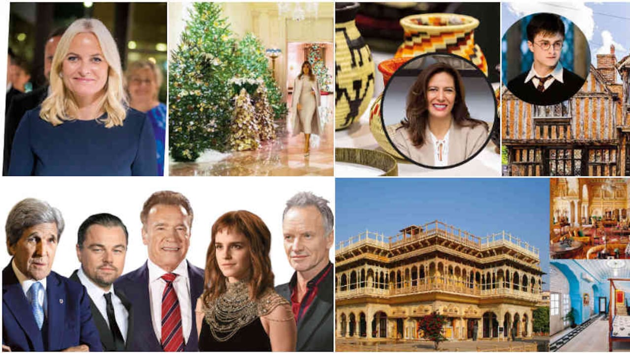 La príncesa Mette-Marit de Noruega, Melania Trump, John Kerry, Leonardo DiCaprio, Arndol Schwarzenegger, Emma Watson y Sting entre los protagonistas de esta semana.