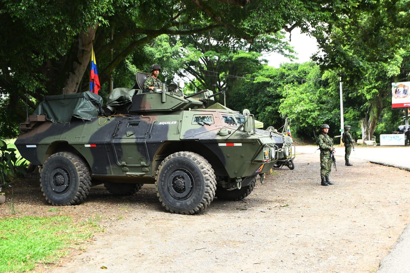 Ejército Nacional realiza Controles de Vigilancia y Seguridad en Potrerito y Jamundí.