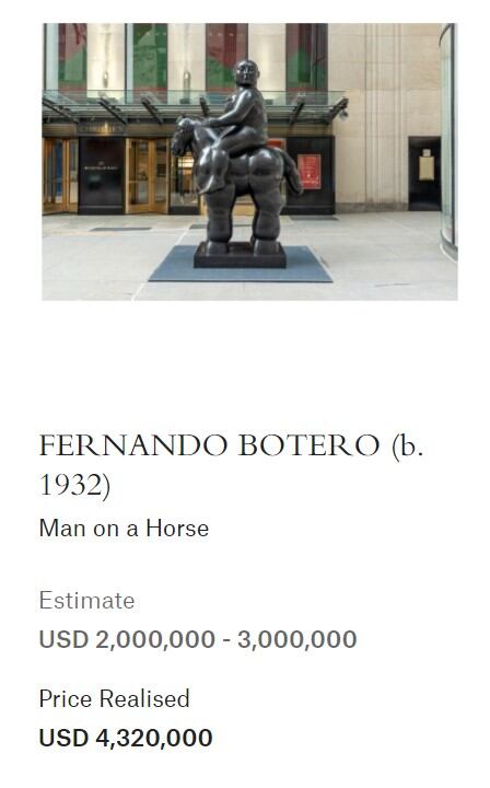 El comprador pagó un total de 4,3 millones de dólares.