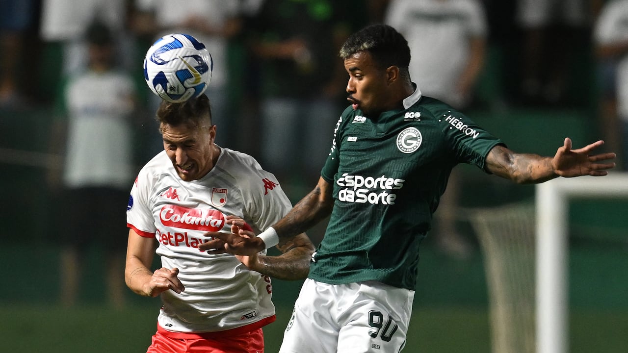 Santa Fe visitó Brasil en el estreno de la Sudamericana 2023.