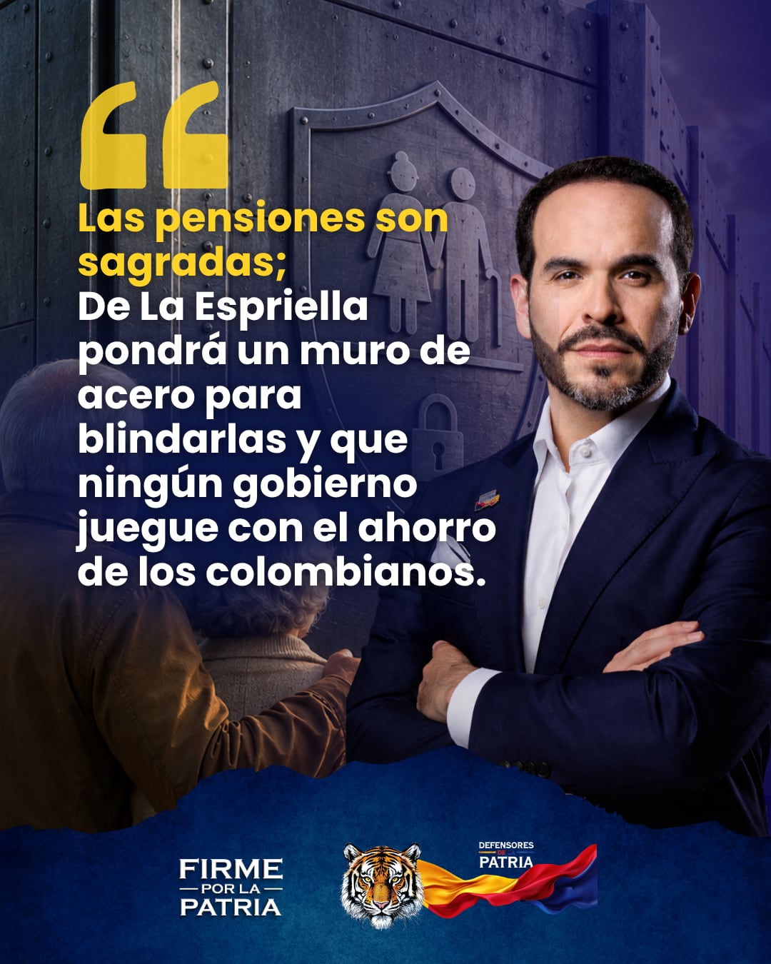 Las propuesta de Abelardo de la Espriella en materia pensional.