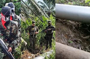 ELN se roba el crudo y el combustible en las regiones de Colombia.