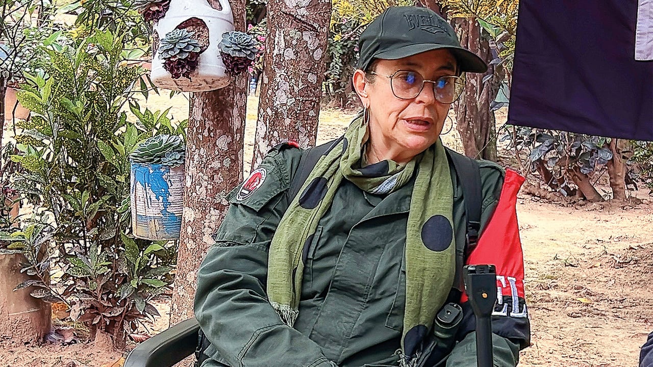 Silvana Guerrero, cabecilla del ELN.
