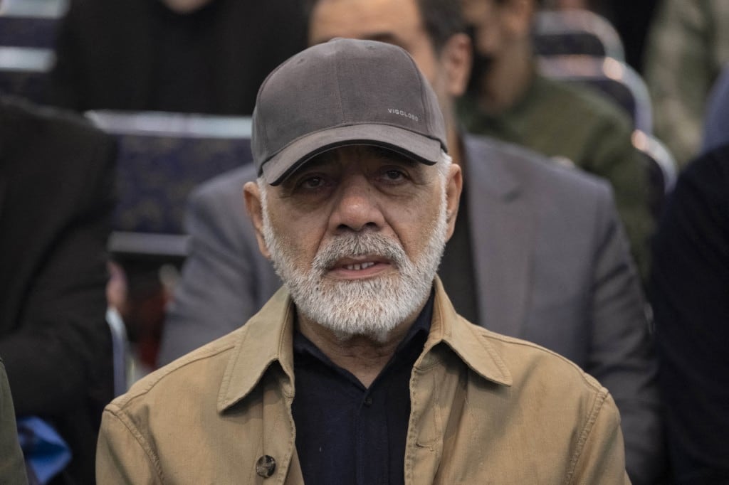Ali Abdollahi Aliabadi, comandante del Cuartel General Central Khatam al-Anbiya del CGRI, asiste a una ceremonia en Teherán, Irán, el 24 de mayo de 2026.