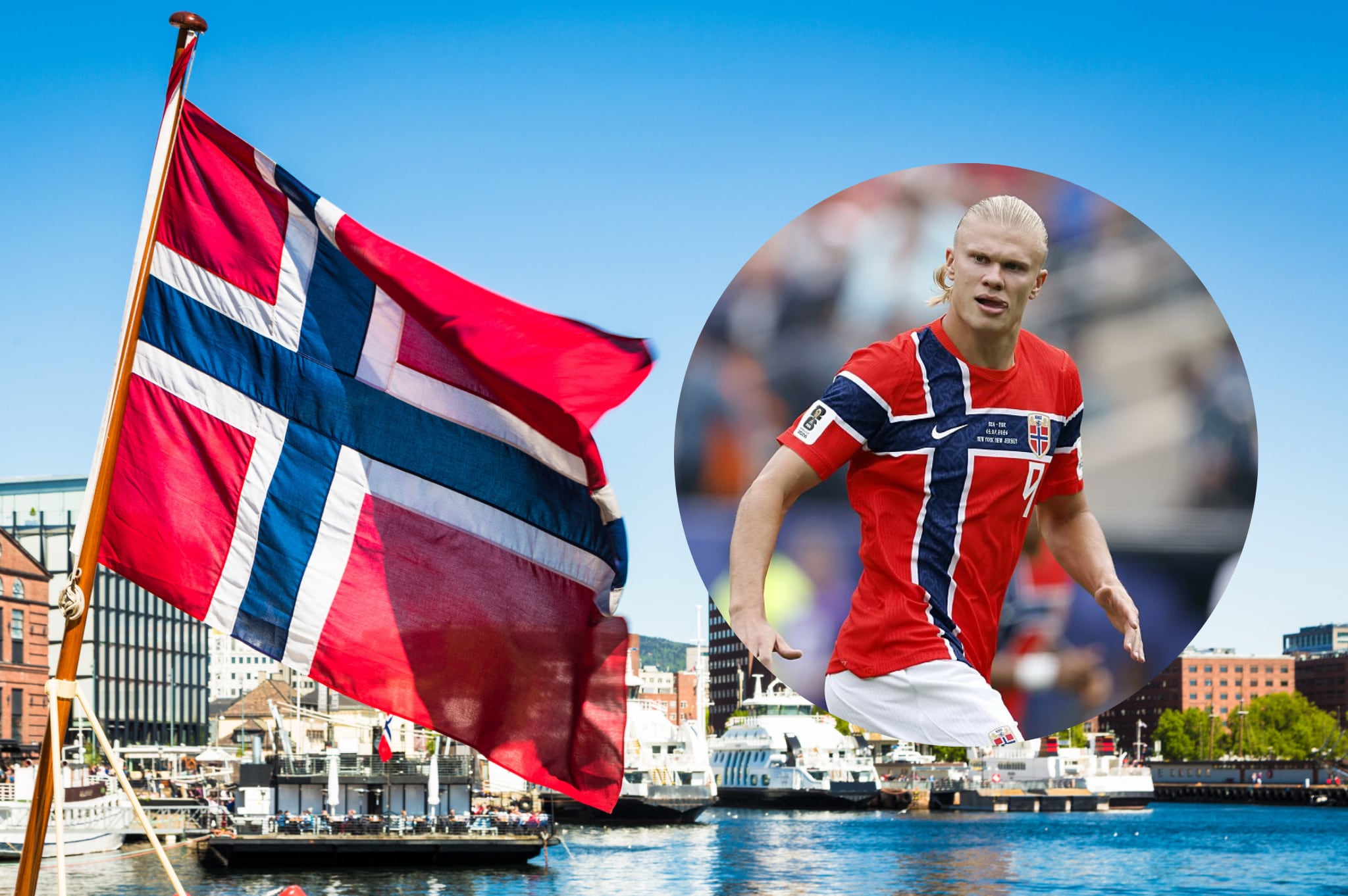 ¿Dónde queda Noruega, el país de Erling Haaland, el delantero del combinado nórdico?