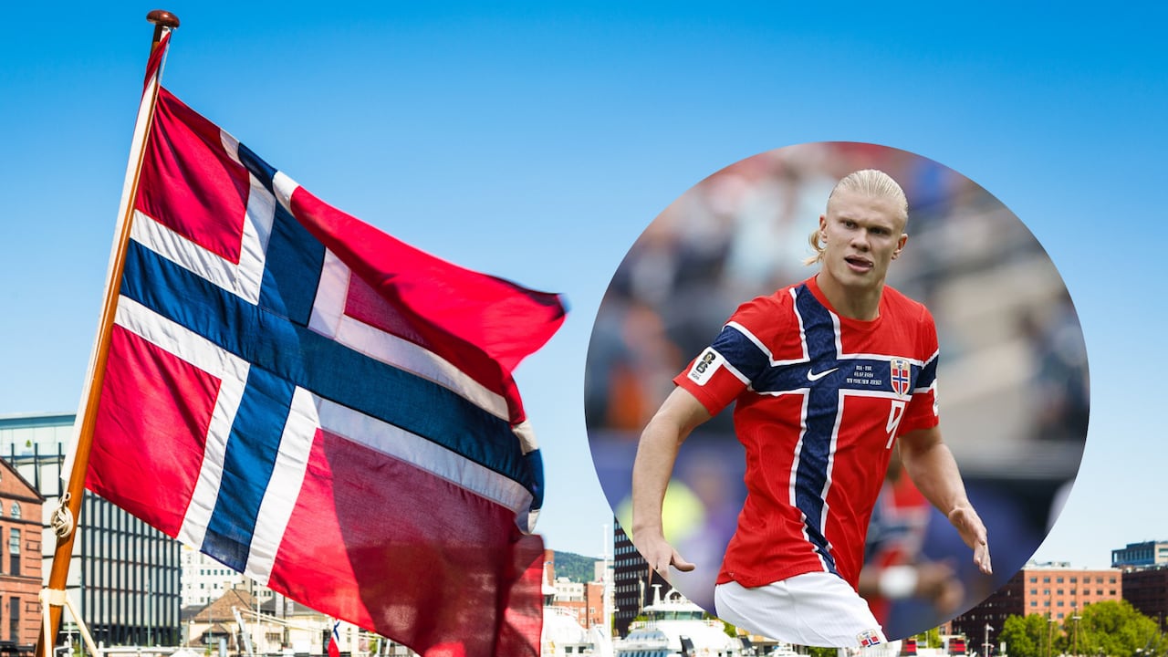 ¿Dónde queda Noruega, el país de Erling Haaland, el delantero del combinado nórdico?