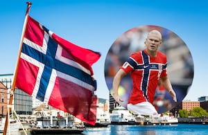 ¿Dónde queda Noruega, el país de Erling Haaland, el delantero del combinado nórdico?