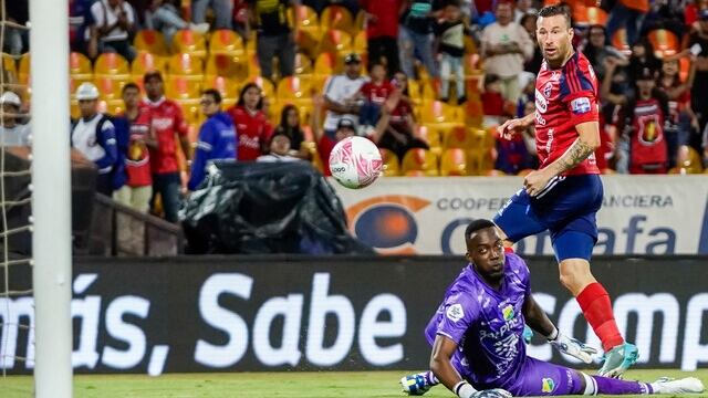 Imagen del partido entre Medellín y Huila por la fecha 16 de la Liga BetPlay 2023-ll